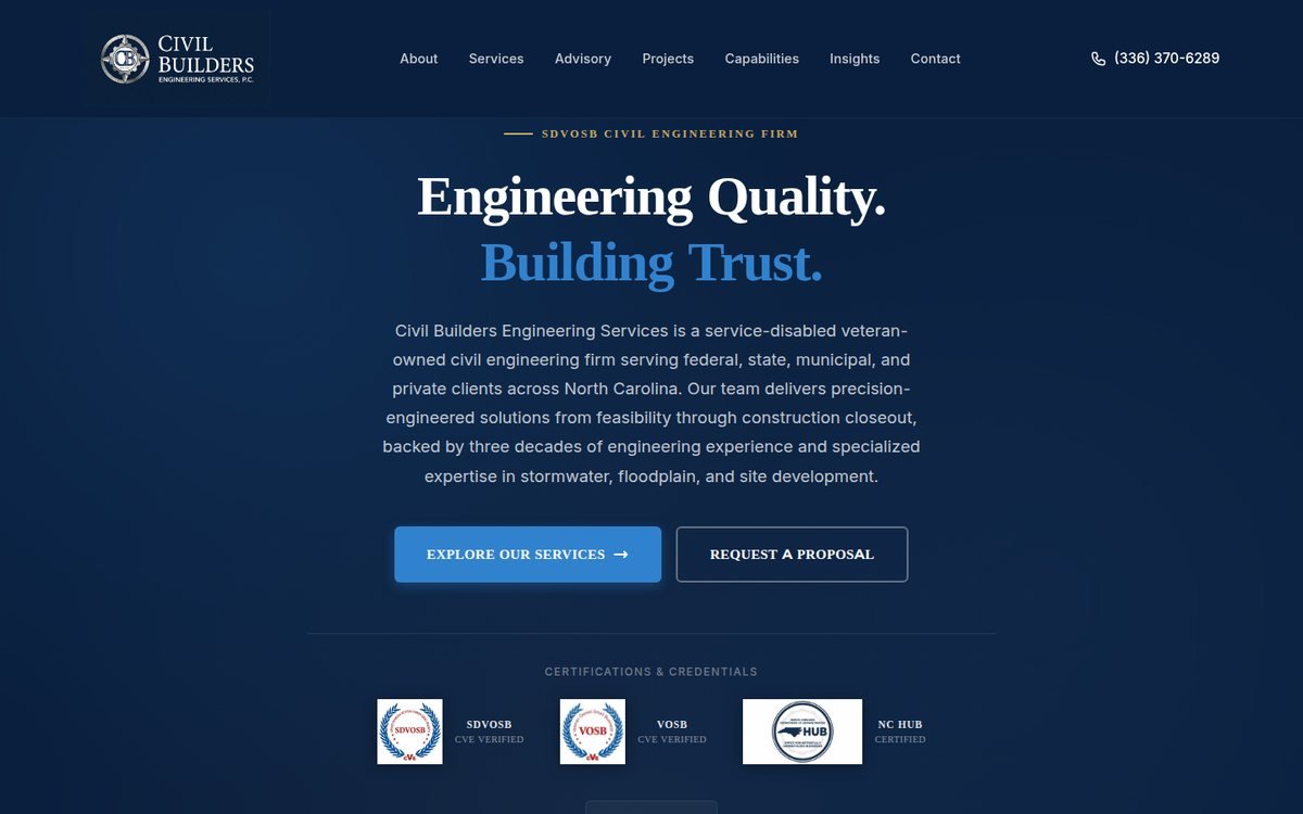 Home page of Civil Builders Engineering Services